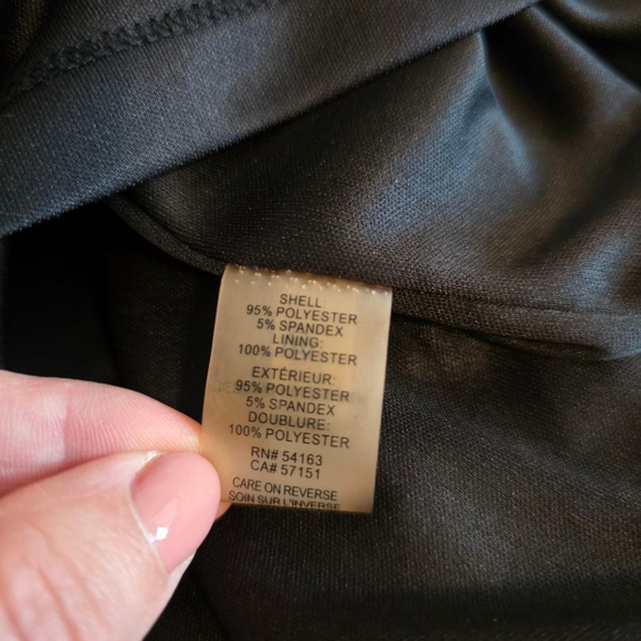 Ivanka Trump Floral Print Dress Size M Black Red Blue - Picture 7 of 10